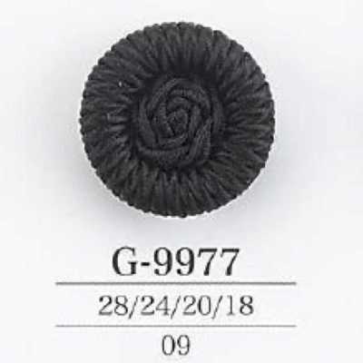 G9977 زر بساق نفقية من كورد/راتنج النايلون