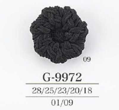 G9972 زر بساق نفق من حبل وراتنج نايلون