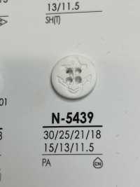N5439 زر خياطة بأربعة ثقوب من راتنج النايلون[أزرار] IRIS صور إضافية