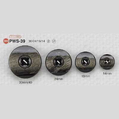 PWS39 زر راتنج البوليستر بأربع فتحات