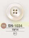 SN1034 زر صدفة Takase بأربع ثقوب