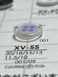 XV55 زر راتنج البوليستر بأربع فتحات[Buttons] IRIS صور إضافية