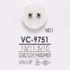 VC9751 زر أمامي ذو ثقبين من النحاس/راتنج البوليستر