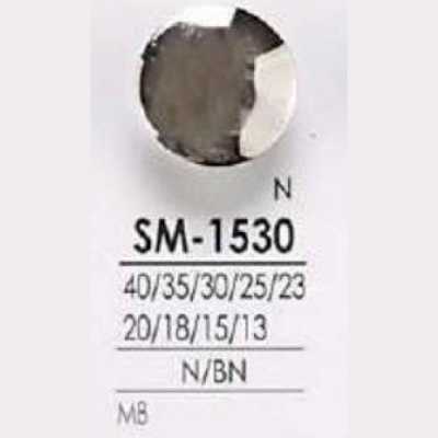 SM1530 زر بساق بنصف حلقة دائرية من النحاس الأصفر