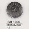 SB1006 زر من صدف أم اللؤلؤ الأسود بأربع فتحات