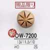OW7200 زر خشبي بساق عارضة