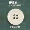 IPS6 زر من راتنج البوليستر بأربع ثقوب