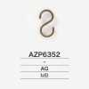 AZP6352 أزرار أكمام من النحاس الأصفر/وصلات قابلة للتحويل