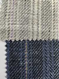 OA43585 40/1 كتان KIRISAME بخطوط[Textile / Fabric] Oharayaseni صور إضافية