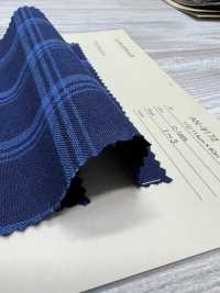 AN-9172 كاروهات إنديغو[Textile / Fabric] Arinobe Shoten صور إضافية