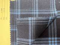 AN-9172 كاروهات إنديغو[Textile / Fabric] Arinobe Shoten صور إضافية