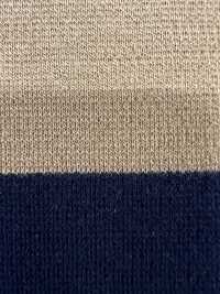 FJ210060 AW ستريتش بونتي بخطوط أفقية (تباعد عريض)[نسيج / قماش] Fujisaki Textile صور إضافية
