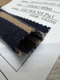 FJ210070 AW ستريتش بونتي بخطوط أفقية (تخطيط دقيق)[نسيج / قماش] Fujisaki Textile صور إضافية