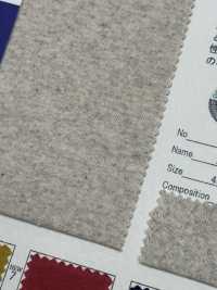 FJ940009 26/- F.EARTH جيرسي P. للصباغة بعد التصنيع، مبيّض مسبقًا[نسيج / قماش] Fujisaki Textile صور إضافية