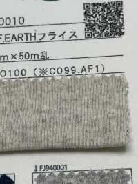 FJ940013 26/- F.EARTH ريب دائري 8681SP. أوتميل Soaping[Textile / Fabric] Fujisaki Textile صور إضافية