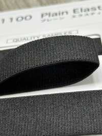 1100-BK شريط مطاطي سادة[الأشرطة، والأشرطة القماشية، والحبال] Telala (Inoue Ribbon Industries) صور إضافية