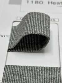1180 هيذر غروسغرين مطاطي[Ribbons, Tapes, And Cords] Telala (Inoue Ribbon Industries) صور إضافية