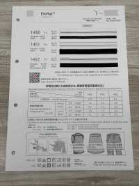 1452 Eleflat[الأشرطة، والأشرطة القماشية، والحبال] Telala (Inoue Ribbon Industries) صور إضافية