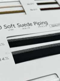 3520 شريط بايبينغ سويد ناعم[الأشرطة، والأشرطة القماشية، والحبال] Telala (Inoue Ribbon Industries) صور إضافية