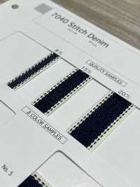 7040 غرزة الدنيم[الأشرطة، والأشرطة القماشية، والحبال] Telala (Inoue Ribbon Industries) صور إضافية