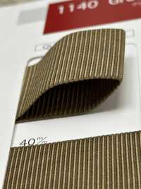 1140 غروسغرين مطاطي[الأشرطة، والأشرطة القماشية، والحبال] Telala (Inoue Ribbon Industries) صور إضافية