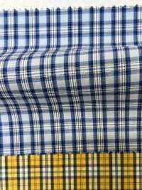 14402 100/2 قماش برودكلوث قطني خالص بنقشة تارتان صغيرة[Textile / Fabric] SUNWELL صور إضافية