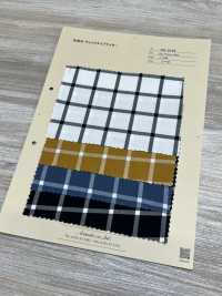 AN-9195 تايب رايتر كاروهات مصبوغ بالخيوط[Textile / Fabric] Arinobe Shoten صور إضافية