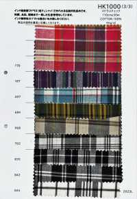 HK1000 كاروهات مادراس[Textile / Fabric] KOYAMA صور إضافية