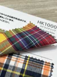 HK1000 كاروهات مادراس[Textile / Fabric] KOYAMA صور إضافية