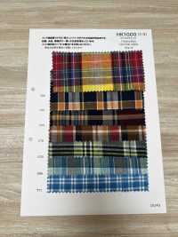 HK1000 كاروهات مادراس[Textile / Fabric] KOYAMA صور إضافية