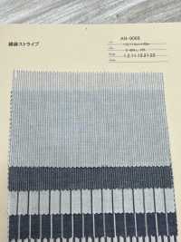 AN-9068 مخطط قطن وكتان[Textile / Fabric] Arinobe Shoten صور إضافية