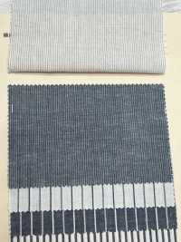AN-9068 مخطط قطن وكتان[Textile / Fabric] Arinobe Shoten صور إضافية