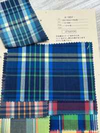 A-1657 كاروهات مادراس مصبوغة بالنيلي[Textile / Fabric] Arinobe Shoten صور إضافية