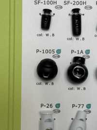 P1005 مصدّ حبل دائري ذو فتحتين مصنوع من راتنج النايلون[أبازيم وحلقات] DAIYA BUTTON صور إضافية