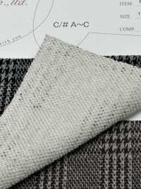 BS43014 FAKE فرينش تيري جاكار مطاطي بنقشة جلِن تشيك[Textile / Fabric] B Space صور إضافية