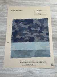 AN-9168 جاكار تمويه نيلي[Textile / Fabric] Arinobe Shoten صور إضافية