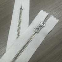 3-N-CO-C WALDES® سحاب عتيق بسنون من فضي نيكل، المقاس 3، بشريط قطني، مغلق الطرف[Zipper] Asahi Fastener صور إضافية