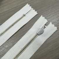 3-N-CO-C WALDES® سحاب عتيق بسنون من فضي نيكل، المقاس 3، بشريط قطني، مغلق الطرف[Zipper] Asahi Fastener صور إضافية