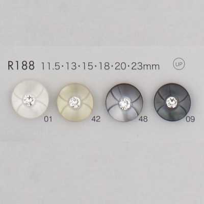 R188 زر من راتنج البوليستر
