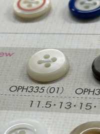 OPH335 زر راتنج البوليستر بأربع فتحات[أزرار] DAIYA BUTTON صور إضافية