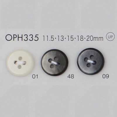 OPH335 زر راتنج البوليستر بأربع فتحات