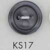KS17 زر من راتنج البوليستر بأربع فتحات بحافة