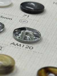 AM120 زر راتنج أكريليك/بوليستر بفتحتين[أزرار] DAIYA BUTTON صور إضافية