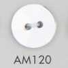 AM120 زر راتنج أكريليك/بوليستر بفتحتين