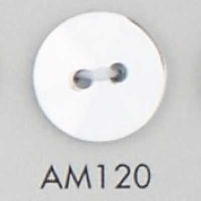 AM120 زر راتنج أكريليك/بوليستر بفتحتين