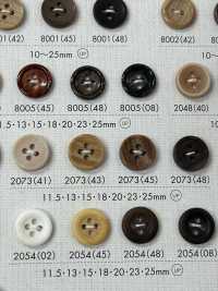 2073 زر من راتنج البوليستر ذو حافة وأربع فتحات[Buttons] DAIYA BUTTON صور إضافية