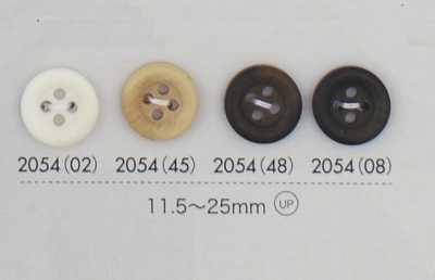 2054 زر راتنج البوليستر بأربع فتحات