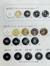 OP177 زر راتنج البوليستر بأربع فتحات[Buttons] DAIYA BUTTON صور إضافية