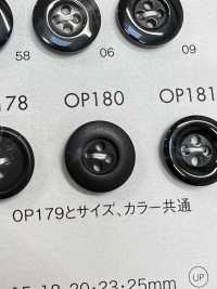 OP180 زر راتنج البوليستر بأربع فتحات[أزرار] DAIYA BUTTON صور إضافية