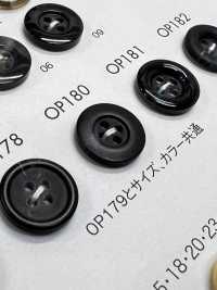 OP180 زر راتنج البوليستر بأربع فتحات[أزرار] DAIYA BUTTON صور إضافية
